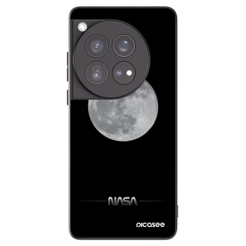 Picasee husă neagră din silicon pentru OnePlus 12 5G - Moon Minimal