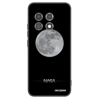 Picasee husă neagră din silicon pentru OnePlus 11 5G - Moon Minimal
