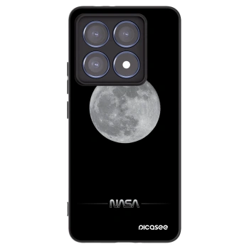 Picasee husă neagră din silicon pentru Xiaomi 14T Pro - Moon Minimal