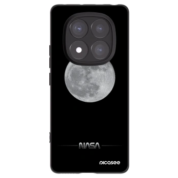 Picasee husă neagră din silicon pentru Xiaomi Redmi Note 14 Pro 5G - Moon Minimal