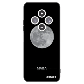 Picasee husă neagră din silicon pentru Xiaomi Redmi 14C - Moon Minimal
