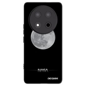 Picasee husă neagră din silicon pentru Honor Magic7 Lite 5G - Moon Minimal