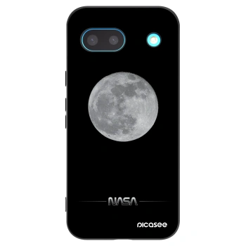 Picasee husă neagră din silicon pentru Google Pixel 8a - Moon Minimal