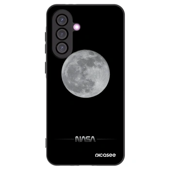 Picasee husă neagră din silicon pentru Samsung Galaxy A56 5G A566B - Moon Minimal