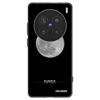 Picasee husă neagră din silicon pentru Vivo X200 Pro - Moon Minimal