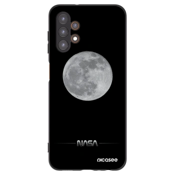 Picasee husă neagră din silicon pentru Samsung Galaxy A13 5G - Moon Minimal