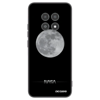 Picasee husă neagră din silicon pentru Realme 12X - Moon Minimal