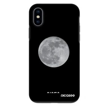 Husă pentru Apple iPhone X/XS - Moon Minimal