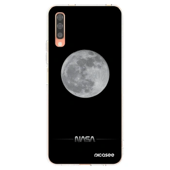 Picasee husă transparentă din silicon pentru Samsung Galaxy A70 A705F - Moon Minimal