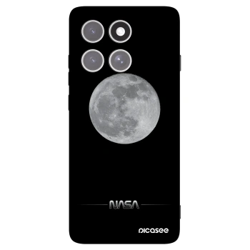 Picasee husă neagră din silicon pentru Motorola Edge 60 Pro - Moon Minimal