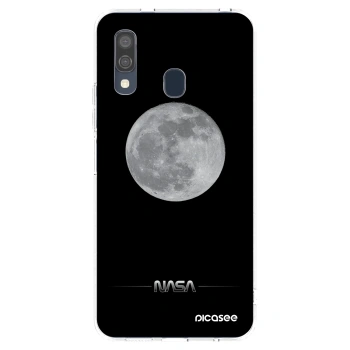 Picasee husă transparentă din silicon pentru Samsung Galaxy A40 A405F - Moon Minimal