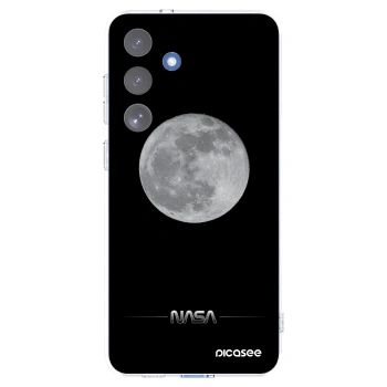 Picasee husă transparentă din silicon pentru Samsung Galaxy S25 FE 5G - Moon Minimal