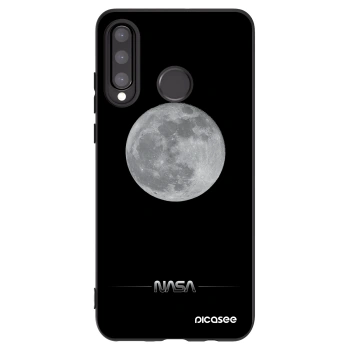 Picasee husă neagră din silicon pentru Huawei P30 Lite - Moon Minimal