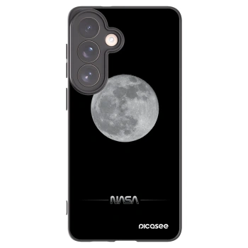 Picasee husă neagră din silicon pentru Samsung Galaxy S26+ - Moon Minimal