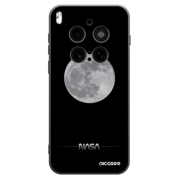Picasee husă neagră din silicon pentru Vivo X300 Pro - Moon Minimal