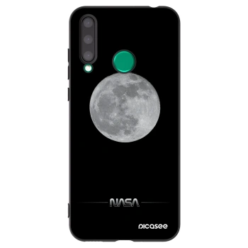 Picasee husă neagră din silicon pentru Honor 20 Lite - Moon Minimal
