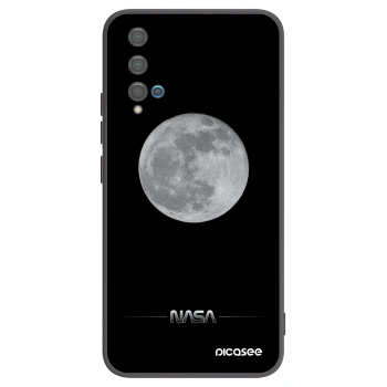 Picasee husă neagră din silicon pentru Huawei Nova 5T - Moon Minimal