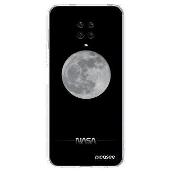 Picasee husă transparentă din silicon pentru Xiaomi Redmi Note 9 Pro - Moon Minimal