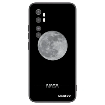 Picasee husă neagră din silicon pentru Xiaomi Mi Note 10 Lite - Moon Minimal