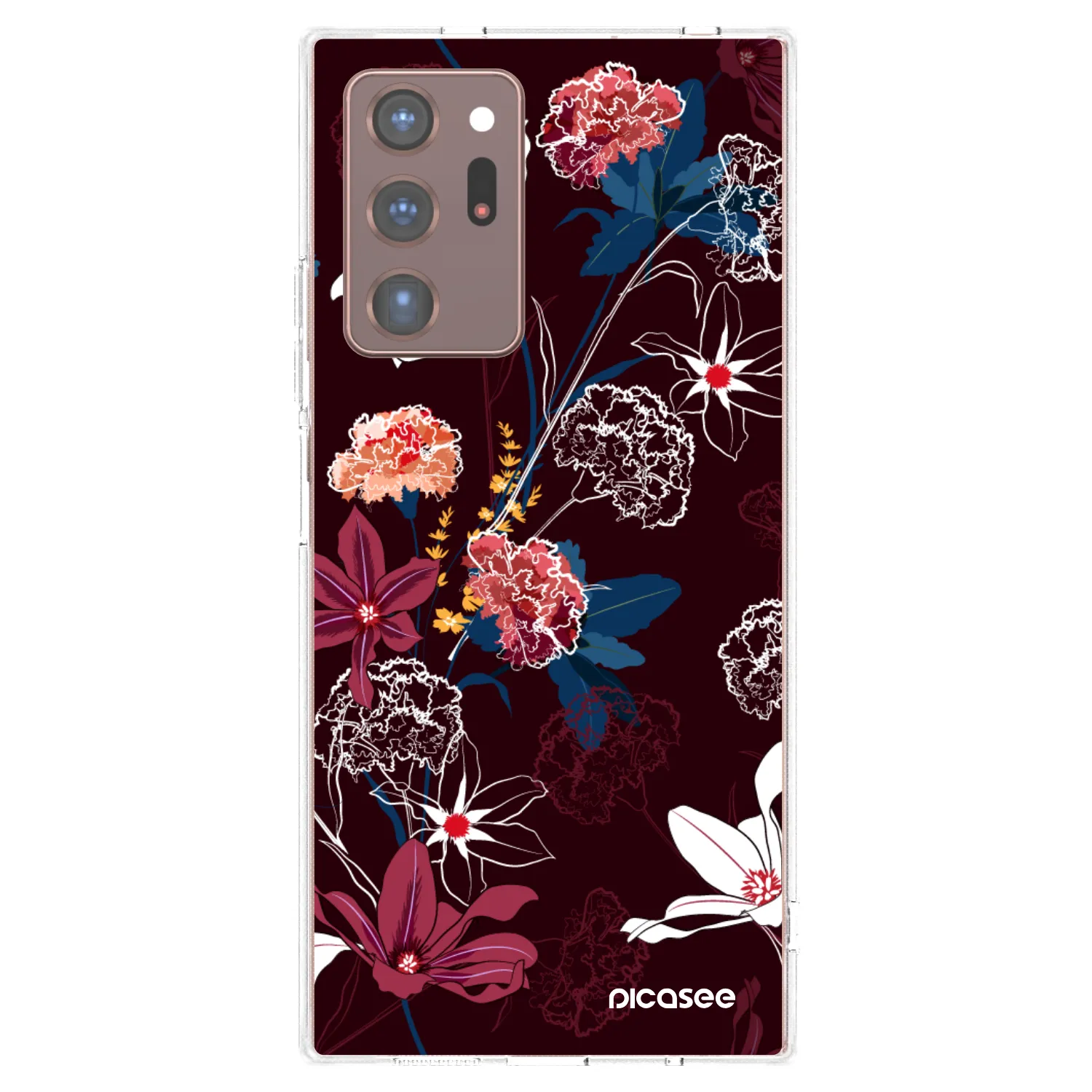Picasee husă transparentă din silicon pentru Samsung Galaxy Note 20 Ultra - Dark Meadow