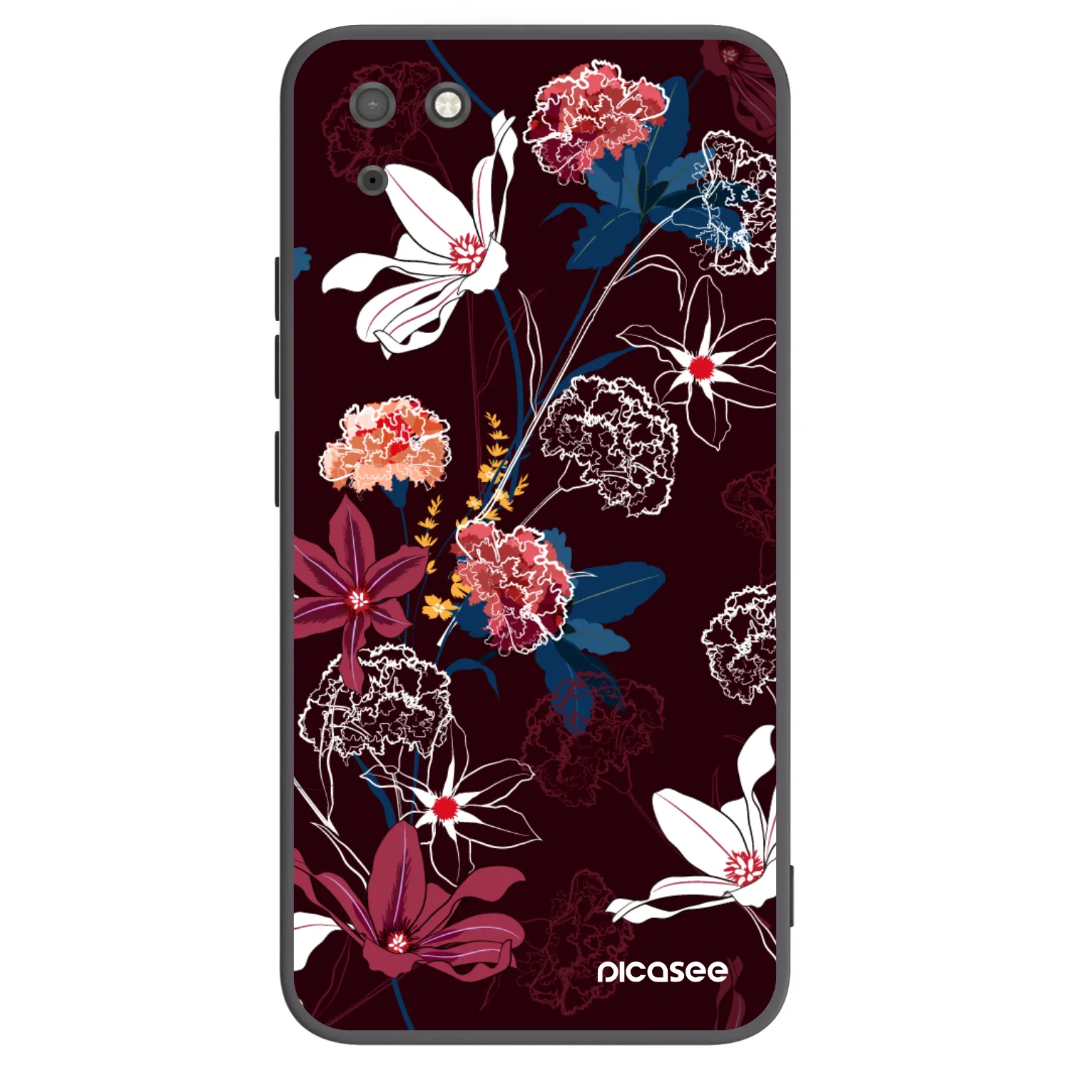Picasee husă neagră din silicon pentru Huawei Y5P - Dark Meadow