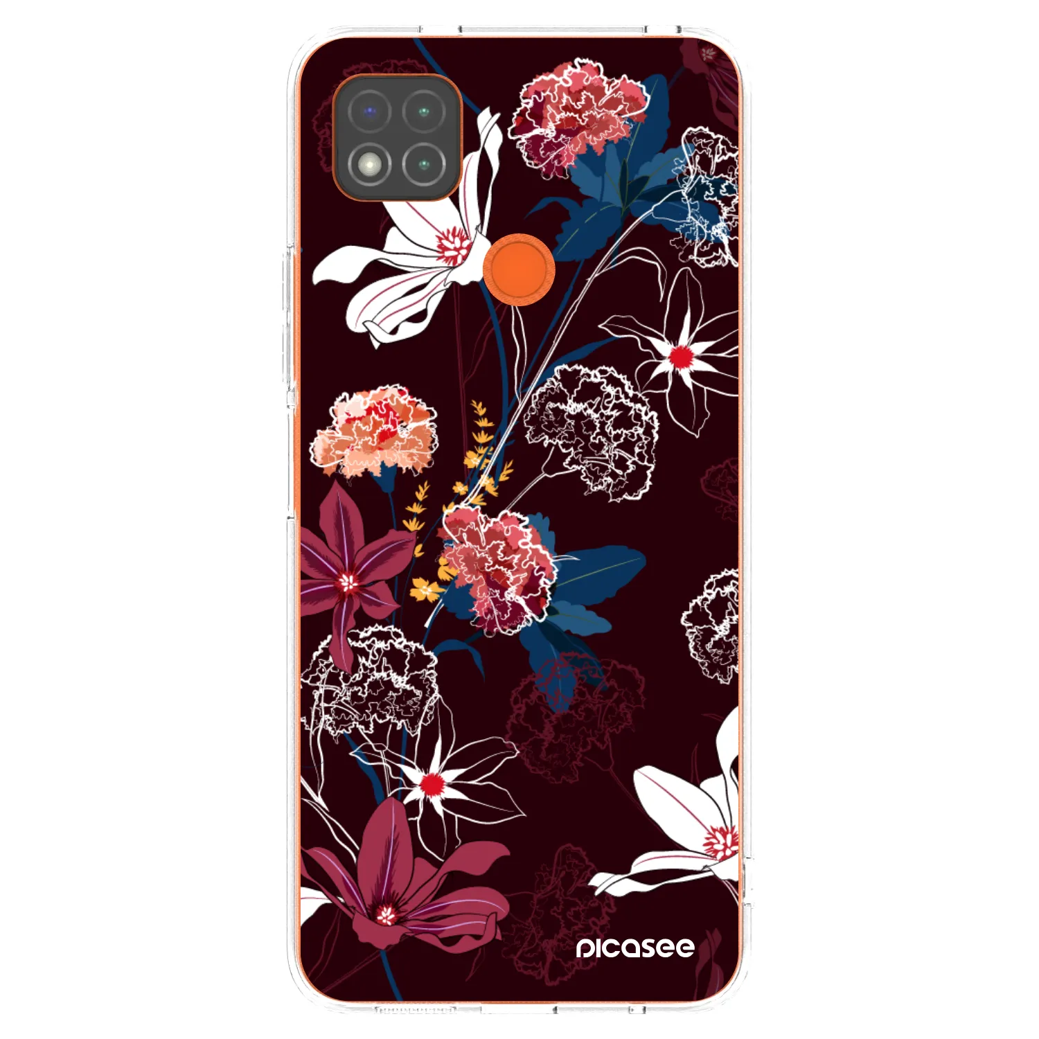 Picasee husă transparentă din silicon pentru Xiaomi Redmi 9C - Dark Meadow