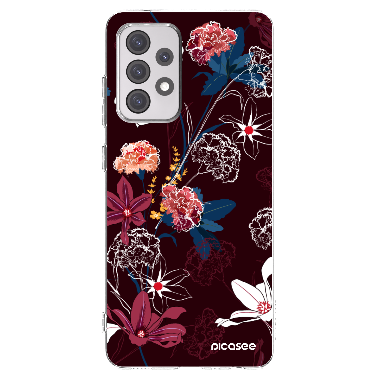 Picasee husă transparentă din silicon pentru Samsung Galaxy A52s 5G A528B - Dark Meadow