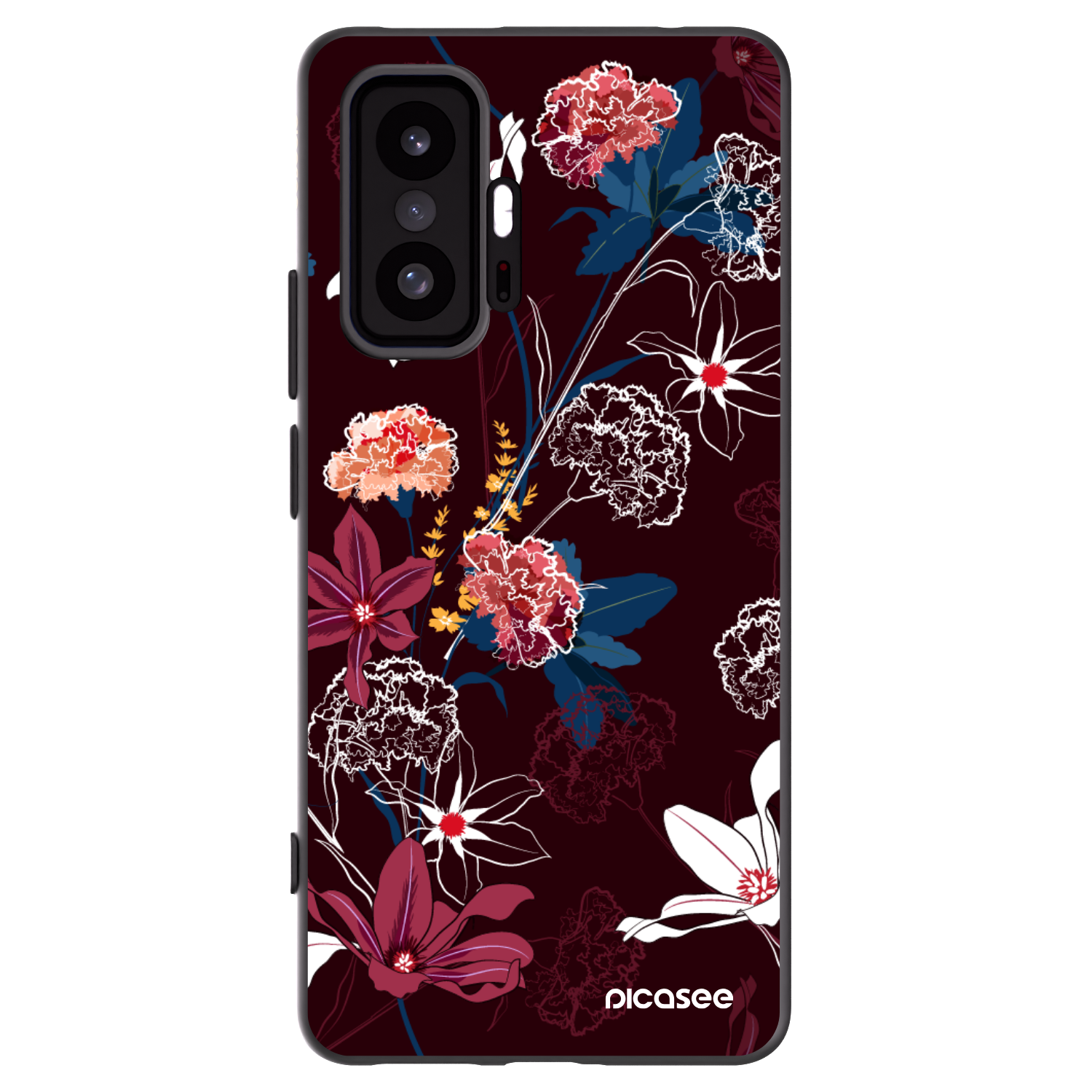 Picasee husă neagră din silicon pentru Xiaomi 11T Pro - Dark Meadow