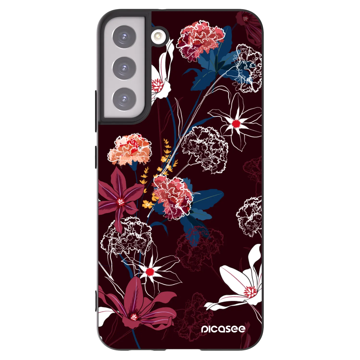 Picasee husă neagră din silicon pentru Samsung Galaxy S22+ 5G - Dark Meadow