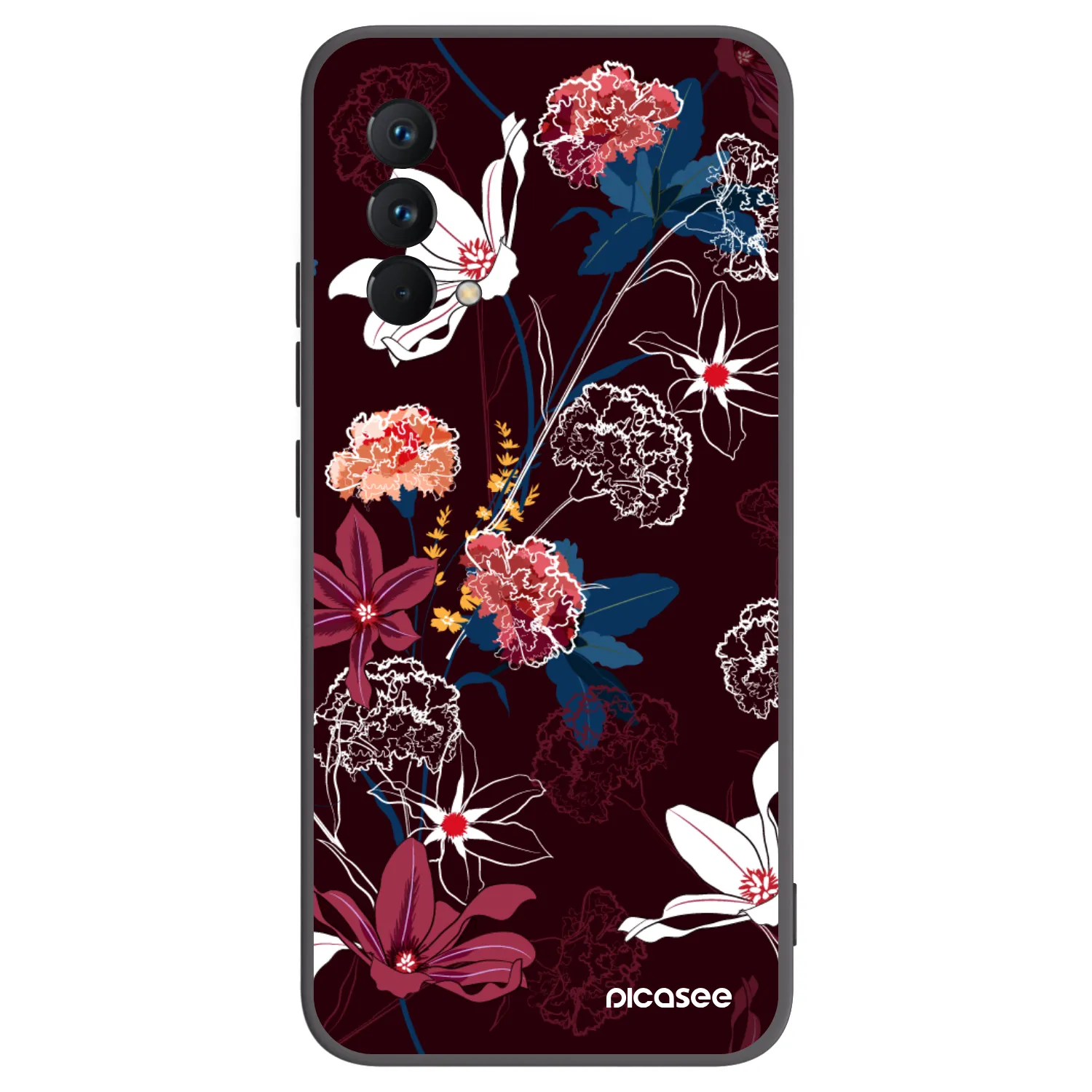 Picasee husă neagră din silicon pentru Realme GT Master Edition 5G - Dark Meadow