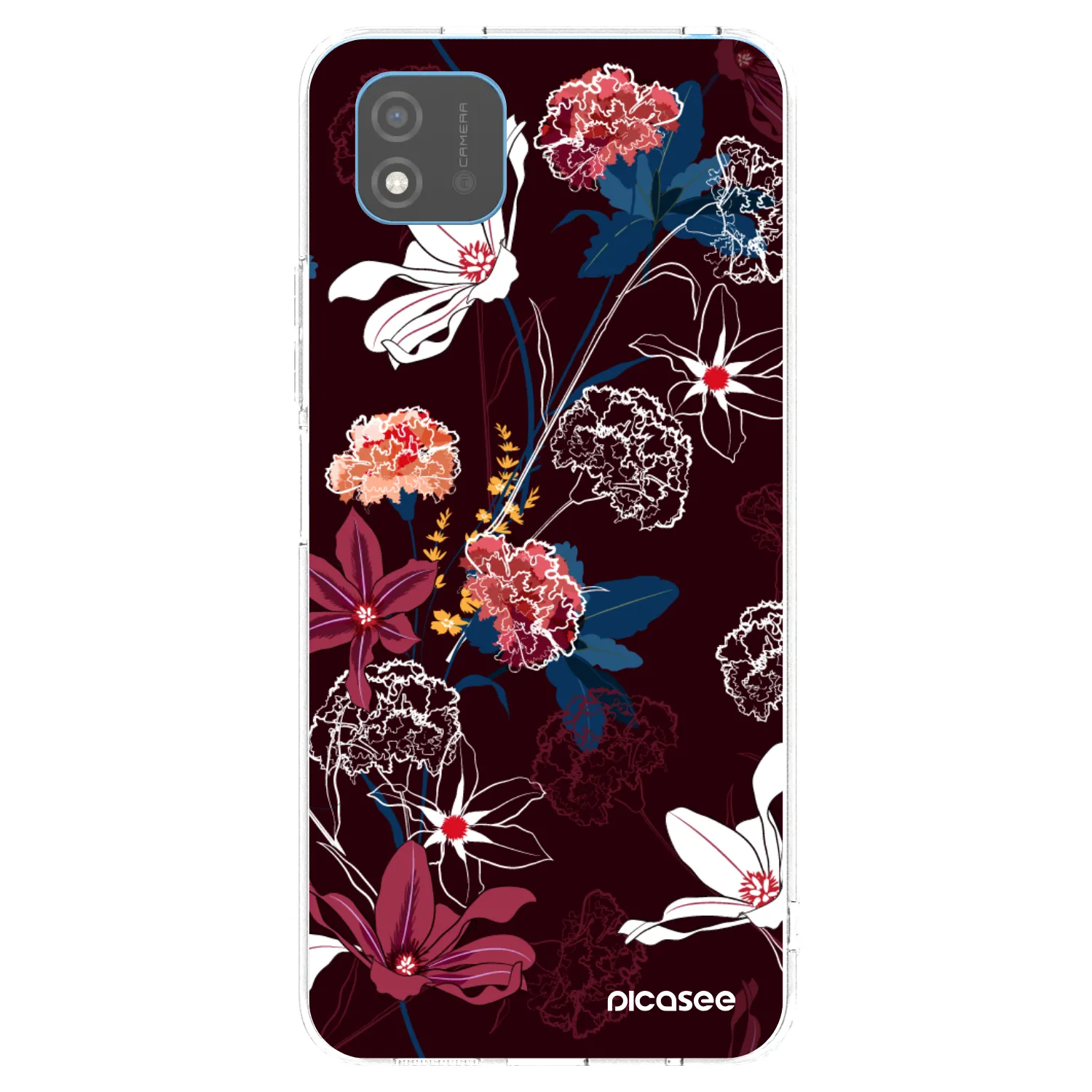 Picasee husă transparentă din silicon pentru Realme C11 (2021) - Dark Meadow