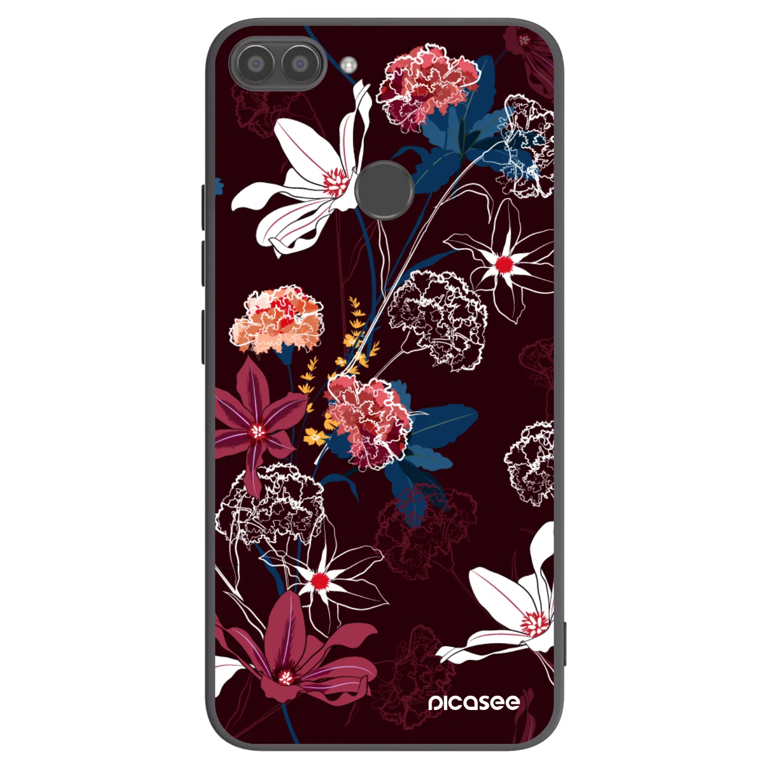 Picasee husă neagră din silicon pentru Huawei P Smart - Dark Meadow