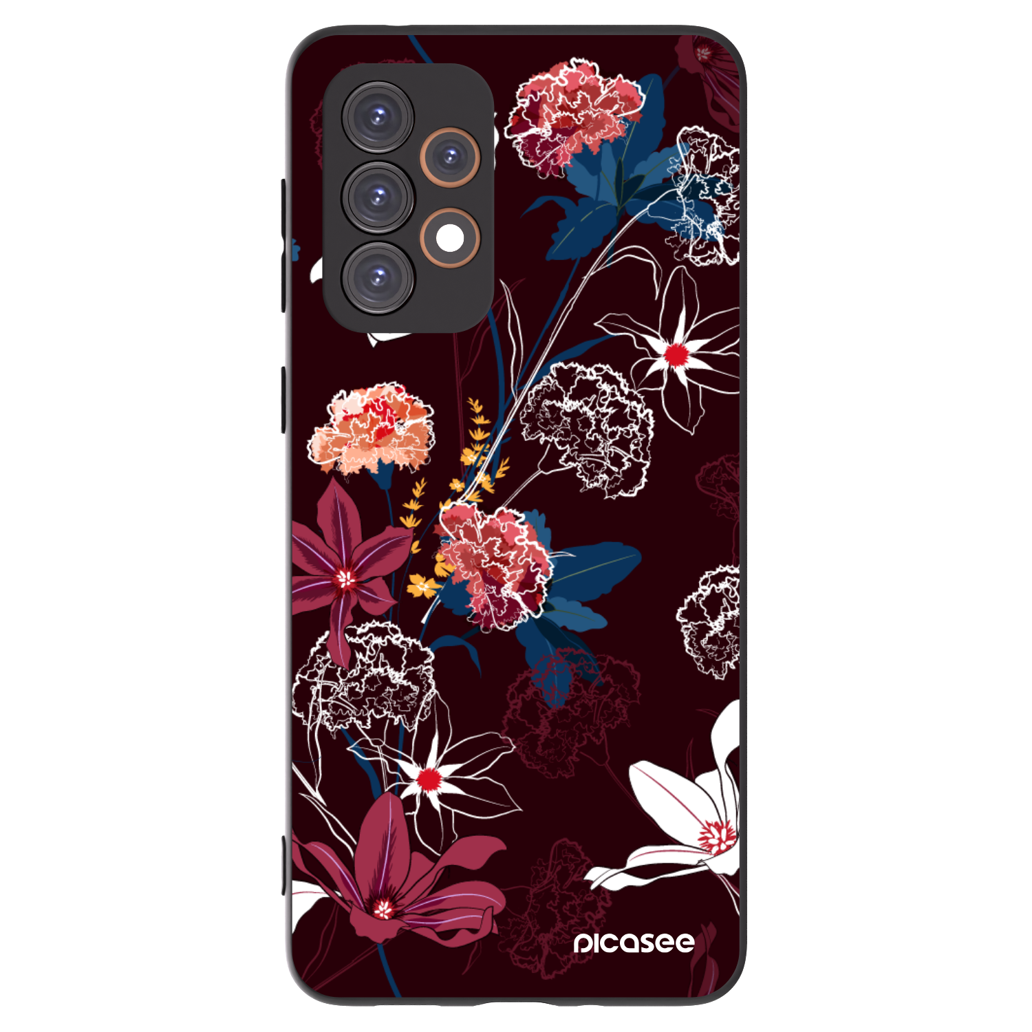 Picasee husă neagră din silicon pentru Samsung Galaxy A33 5G A336 - Dark Meadow