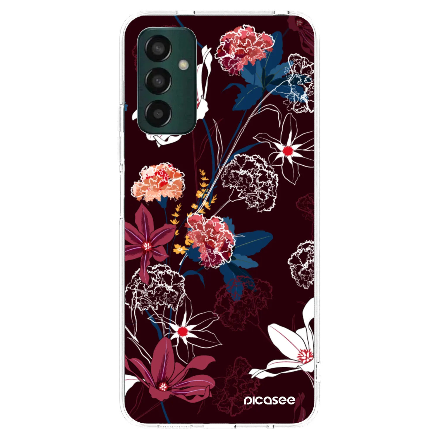 Picasee husă transparentă din silicon pentru Samsung Galaxy M13 M135F - Dark Meadow