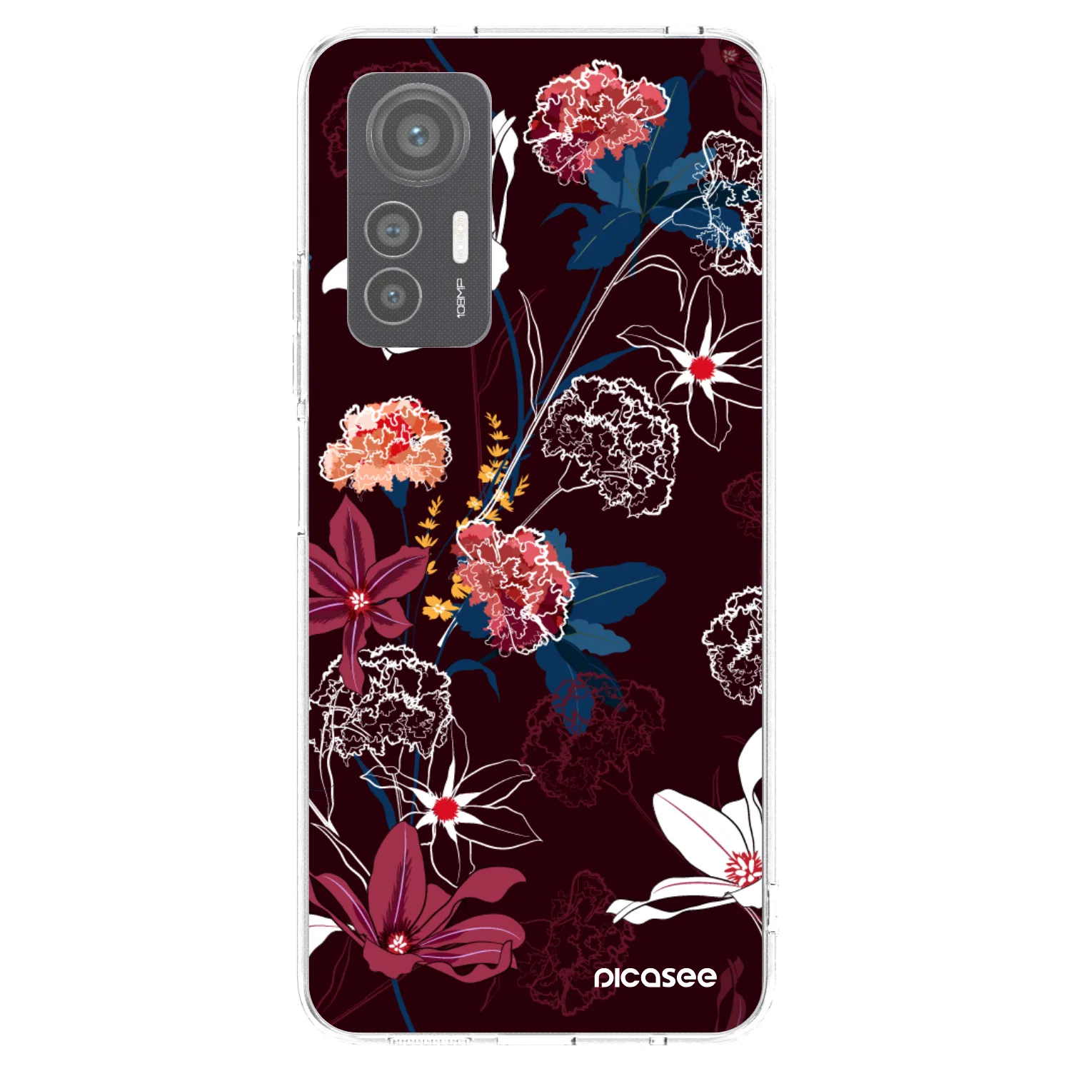 Picasee husă transparentă din silicon pentru Xiaomi 12 Lite - Dark Meadow