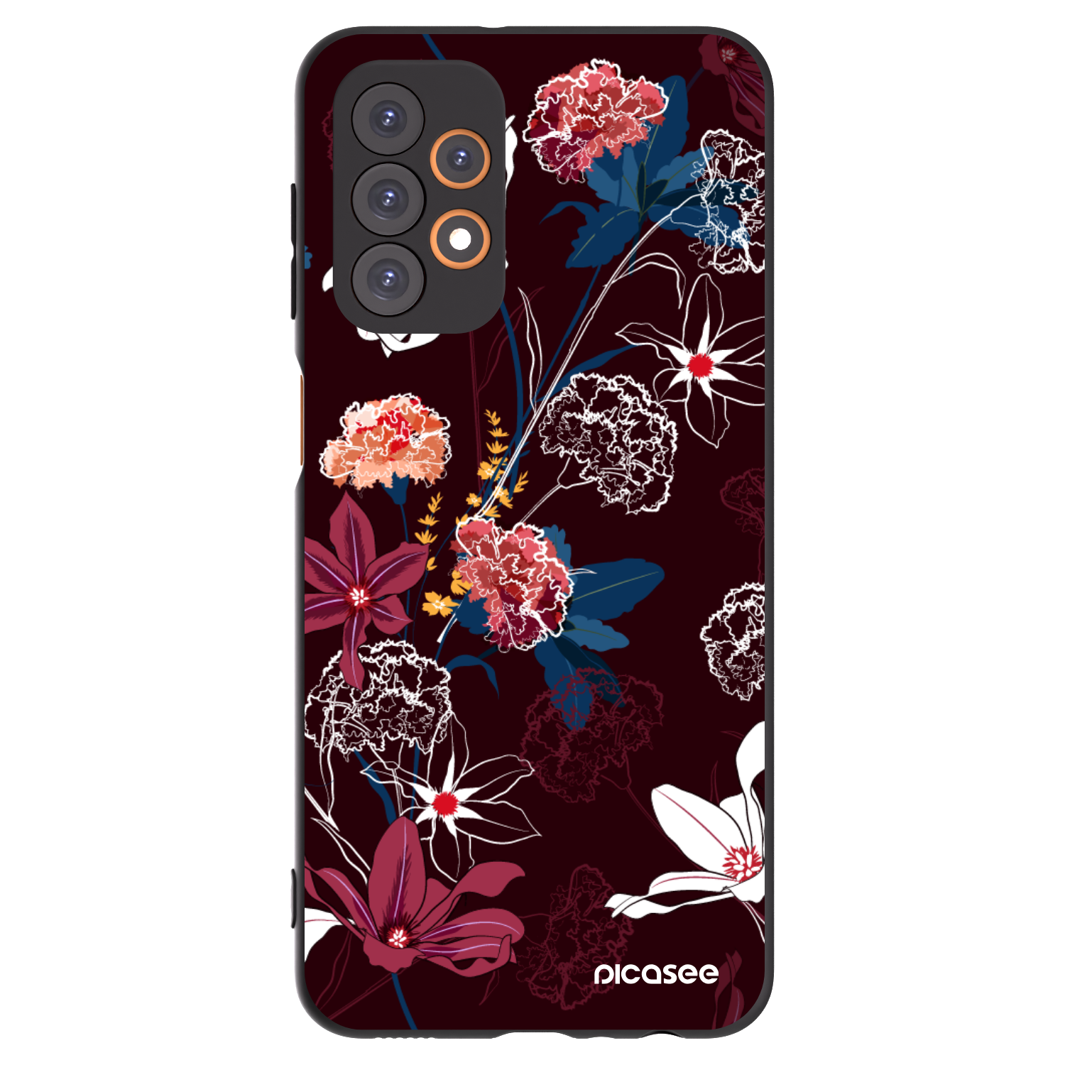 Picasee husă neagră din silicon pentru Samsung Galaxy A23 A236B 5G - Dark Meadow