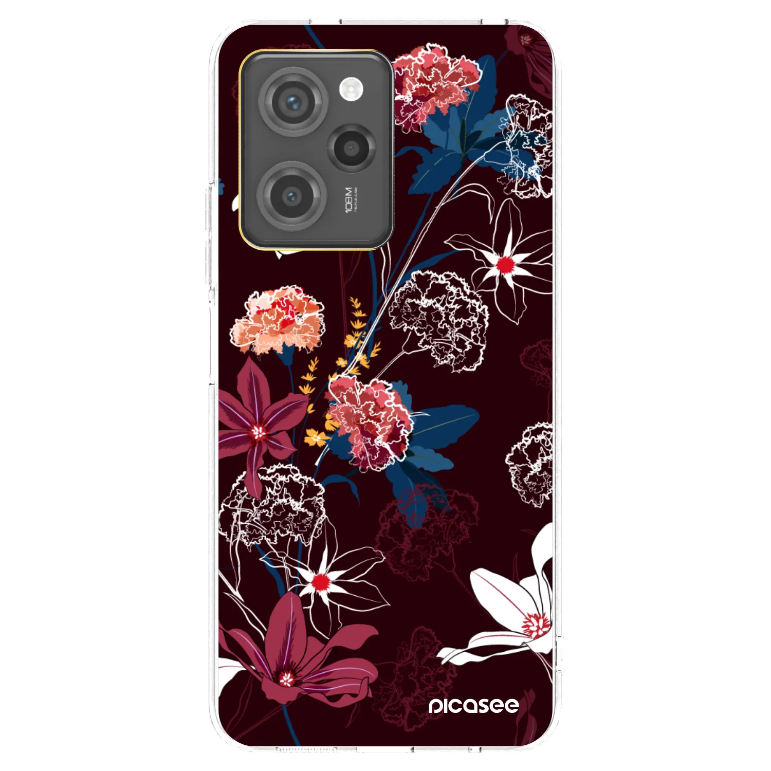 Picasee husă neagră din silicon pentru Xiaomi Poco X5 Pro - Dark Meadow