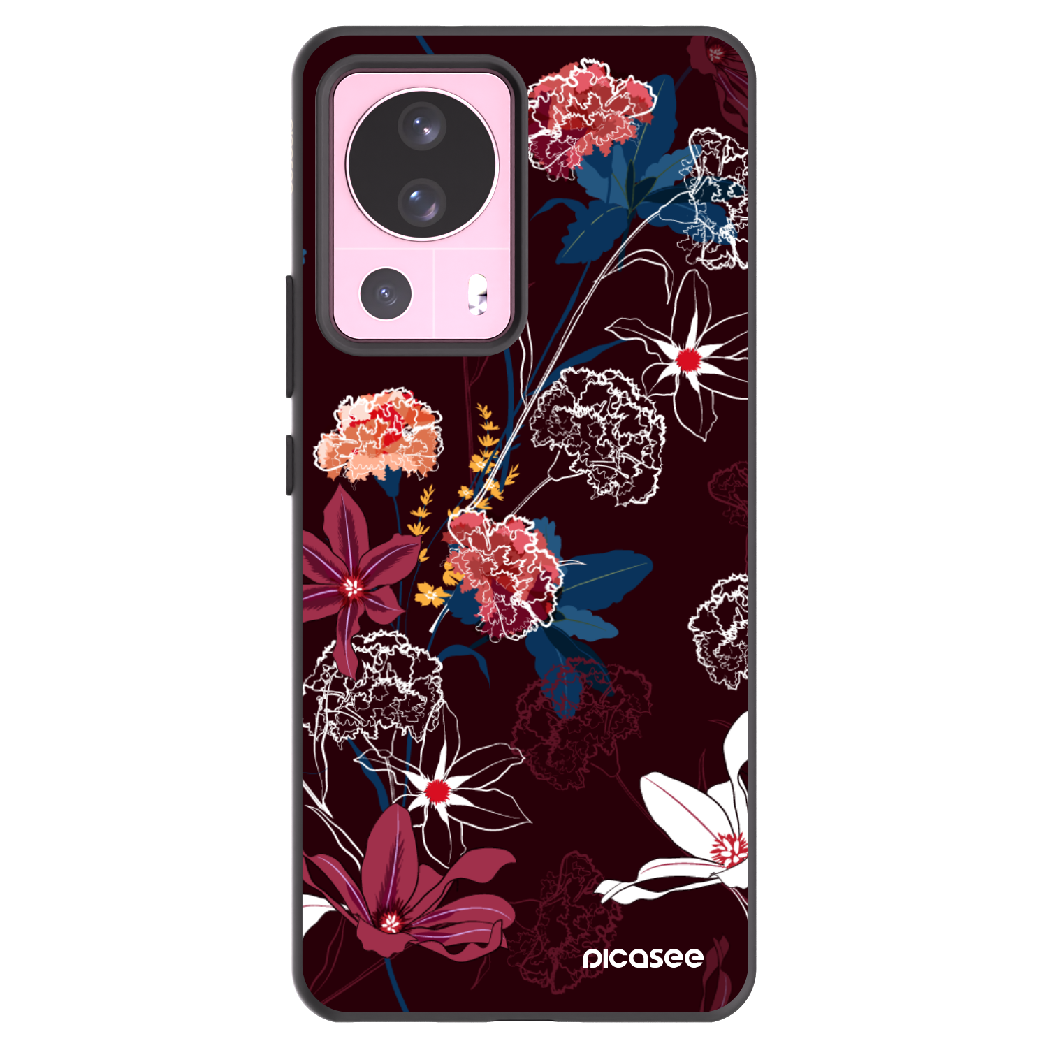 Picasee husă neagră din silicon pentru Xiaomi 13 Lite - Dark Meadow