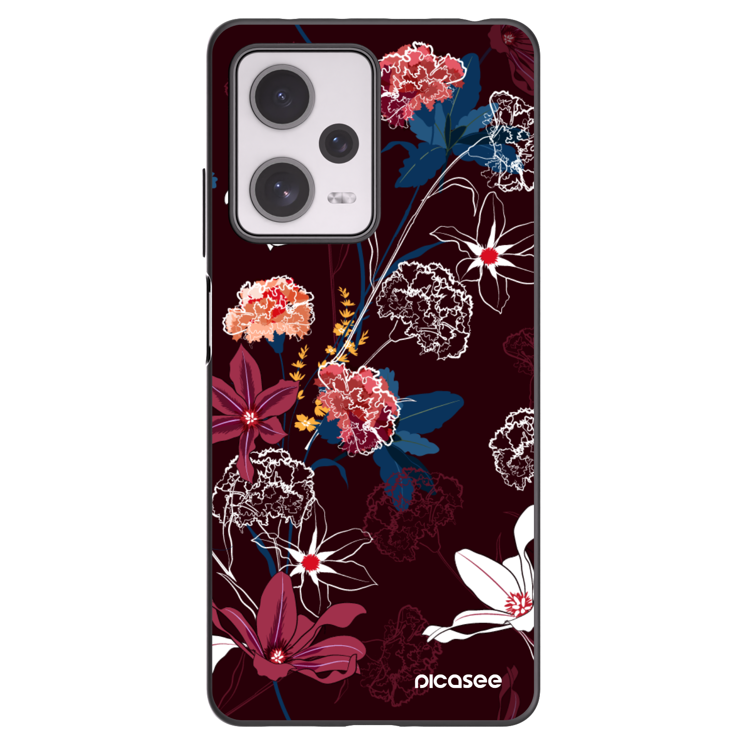Picasee husă neagră din silicon pentru Xiaomi Redmi Note 12 Pro+ 5G - Dark Meadow
