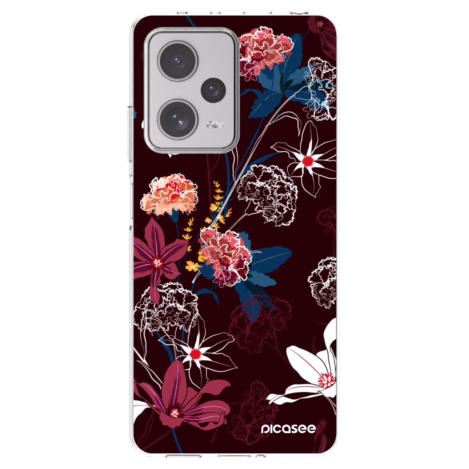 Picasee husă transparentă din silicon pentru Xiaomi Redmi Note 12 Pro+ 5G - Dark Meadow