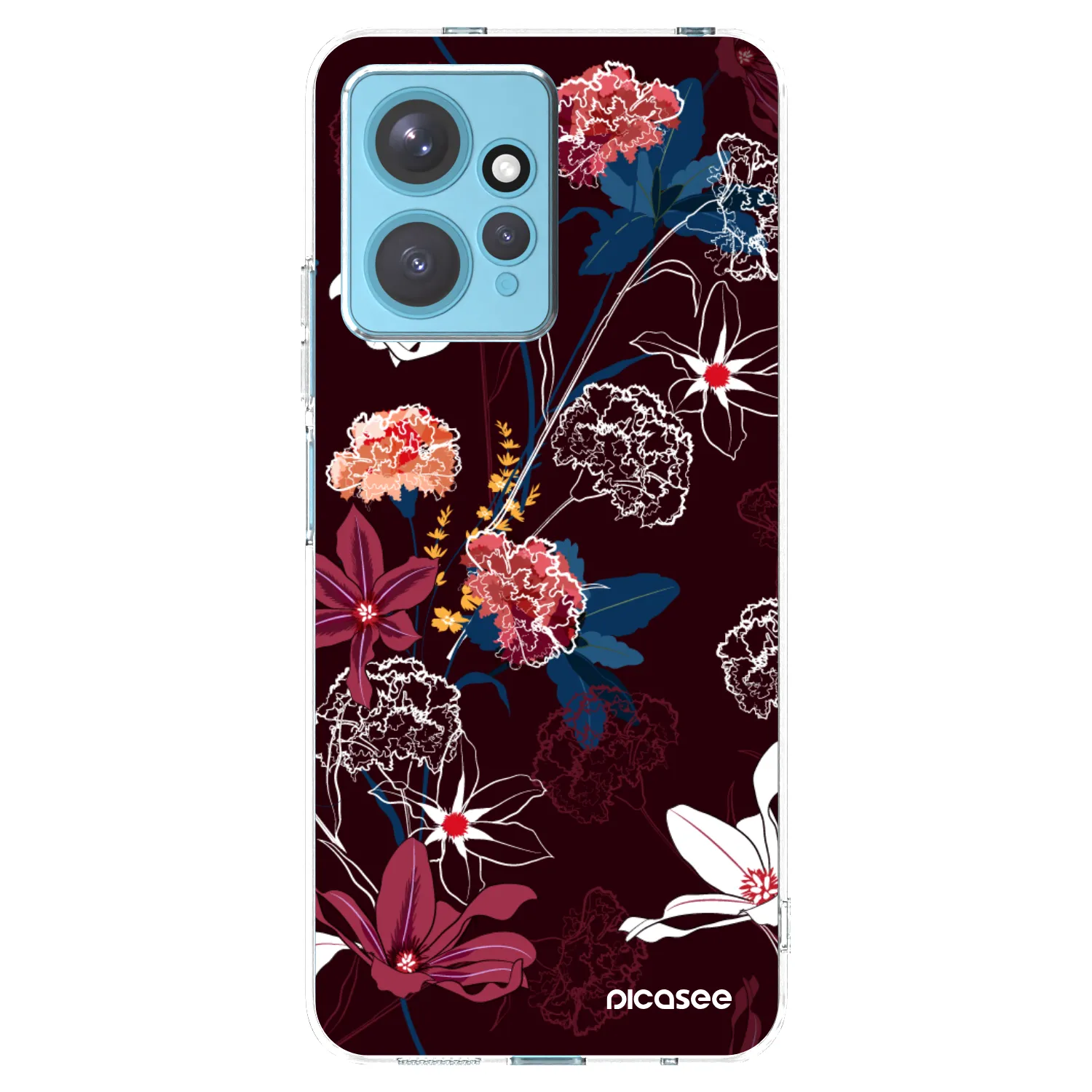 Picasee husă transparentă din silicon pentru Xiaomi Redmi Note 12 4G - Dark Meadow