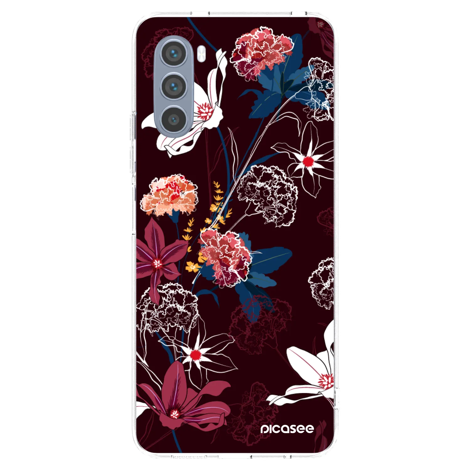 Picasee husă transparentă din silicon pentru Motorola Moto G62 - Dark Meadow
