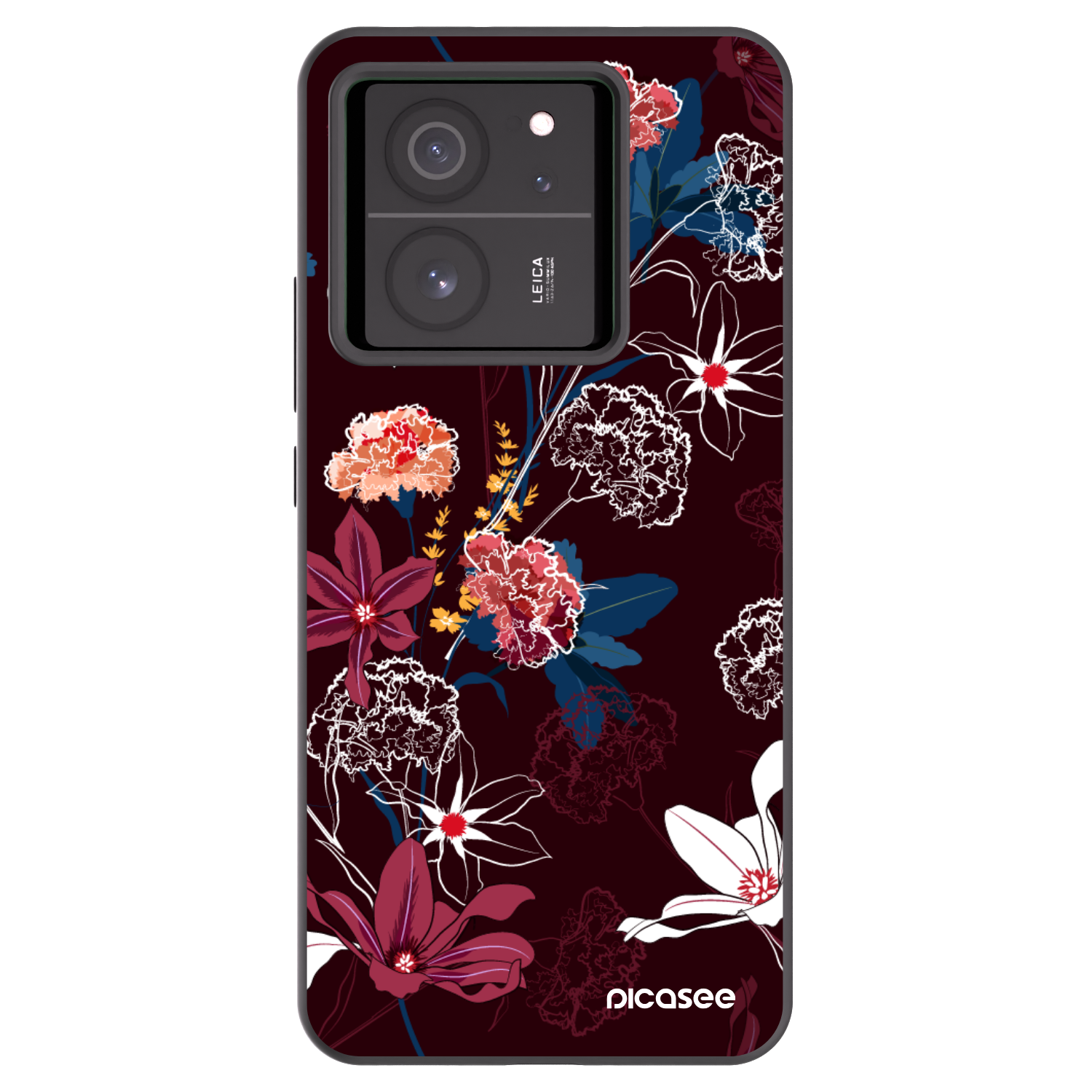 Picasee husă neagră din silicon pentru Xiaomi 13T Pro - Dark Meadow