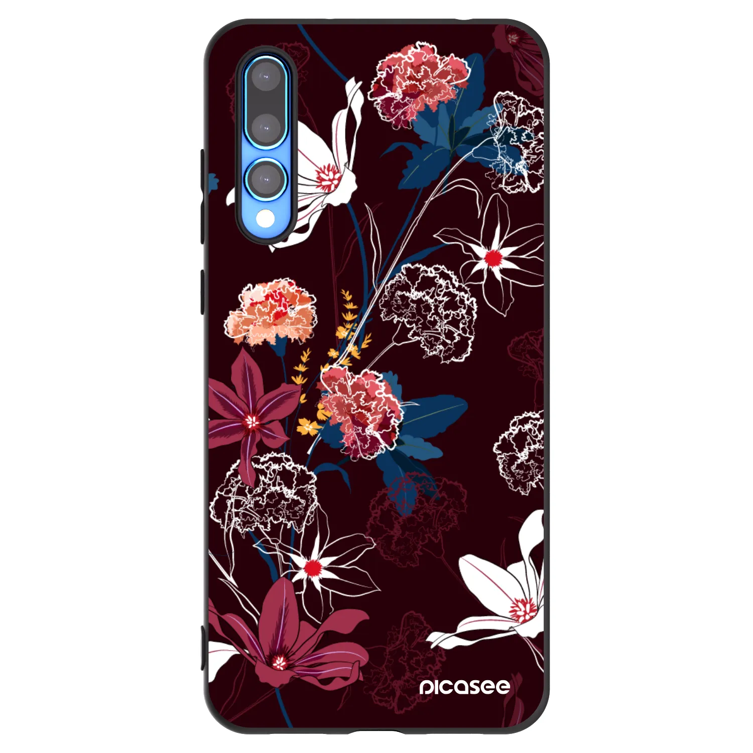 Picasee husă neagră din silicon pentru Huawei P20 Pro - Dark Meadow