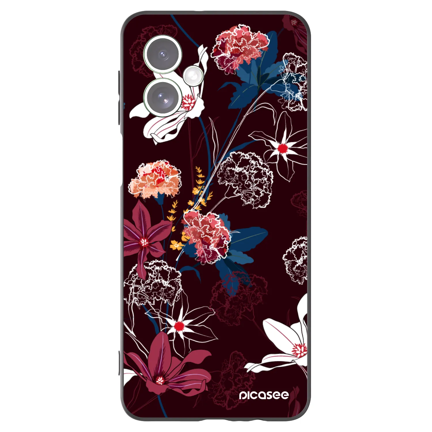 Picasee husă neagră din silicon pentru Motorola Moto G54 5G - Dark Meadow