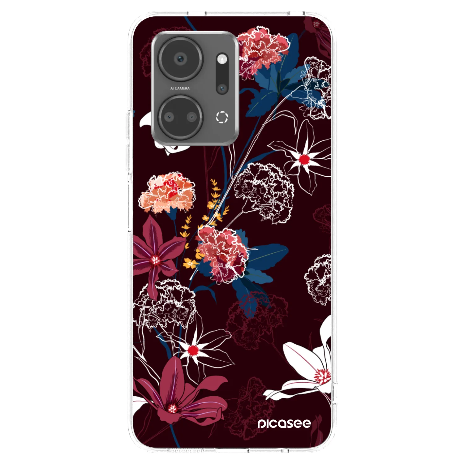 Picasee husă transparentă din silicon pentru Honor X7a - Dark Meadow