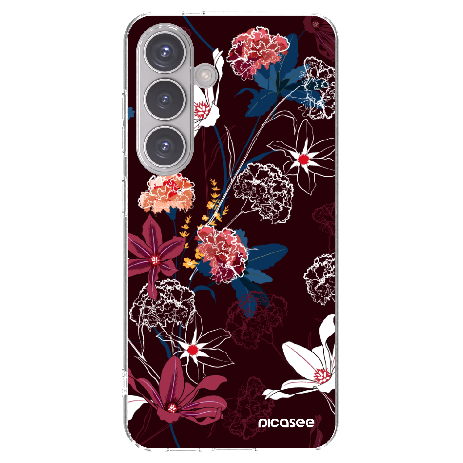 Picasee husă transparentă din silicon pentru Samsung Galaxy S24 S921B 5G - Dark Meadow