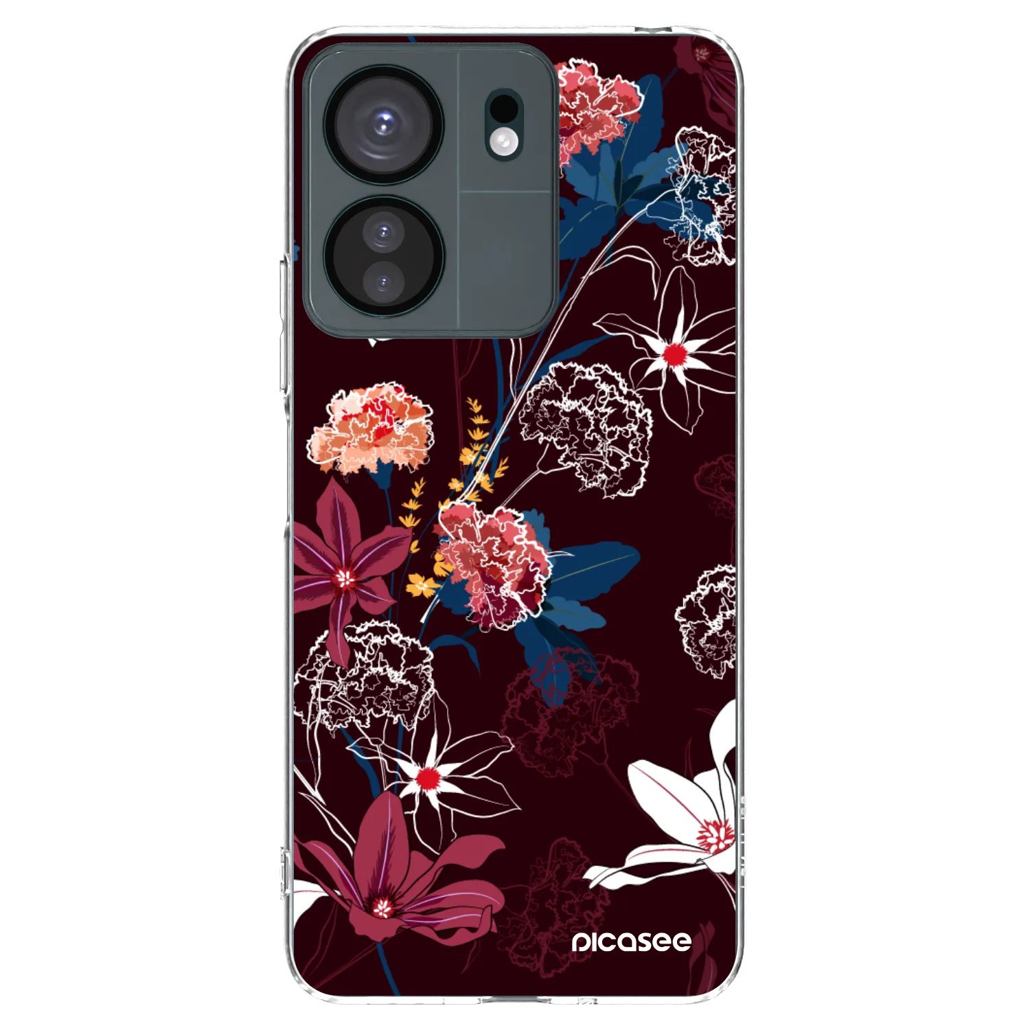 Picasee husă transparentă din silicon pentru Xiaomi Redmi 13C 4G - Dark Meadow