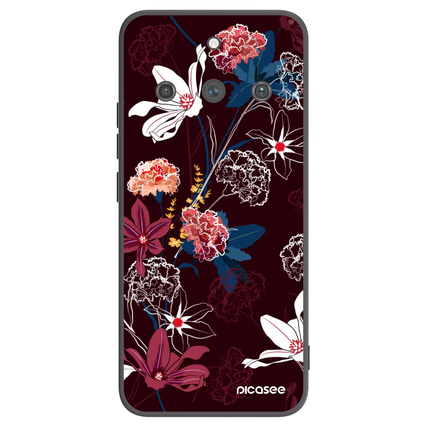 Picasee husă neagră din silicon pentru Realme 11 Pro+ - Dark Meadow