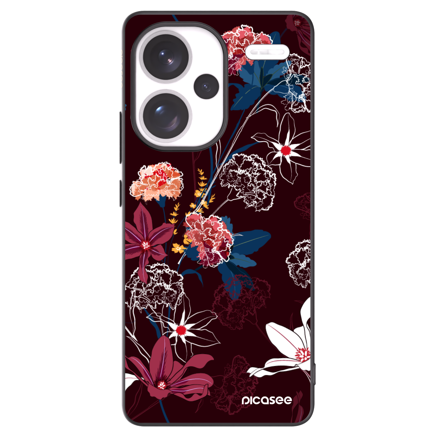 Picasee husă neagră din silicon pentru Xiaomi Redmi Note 13 Pro+ 5G - Dark Meadow